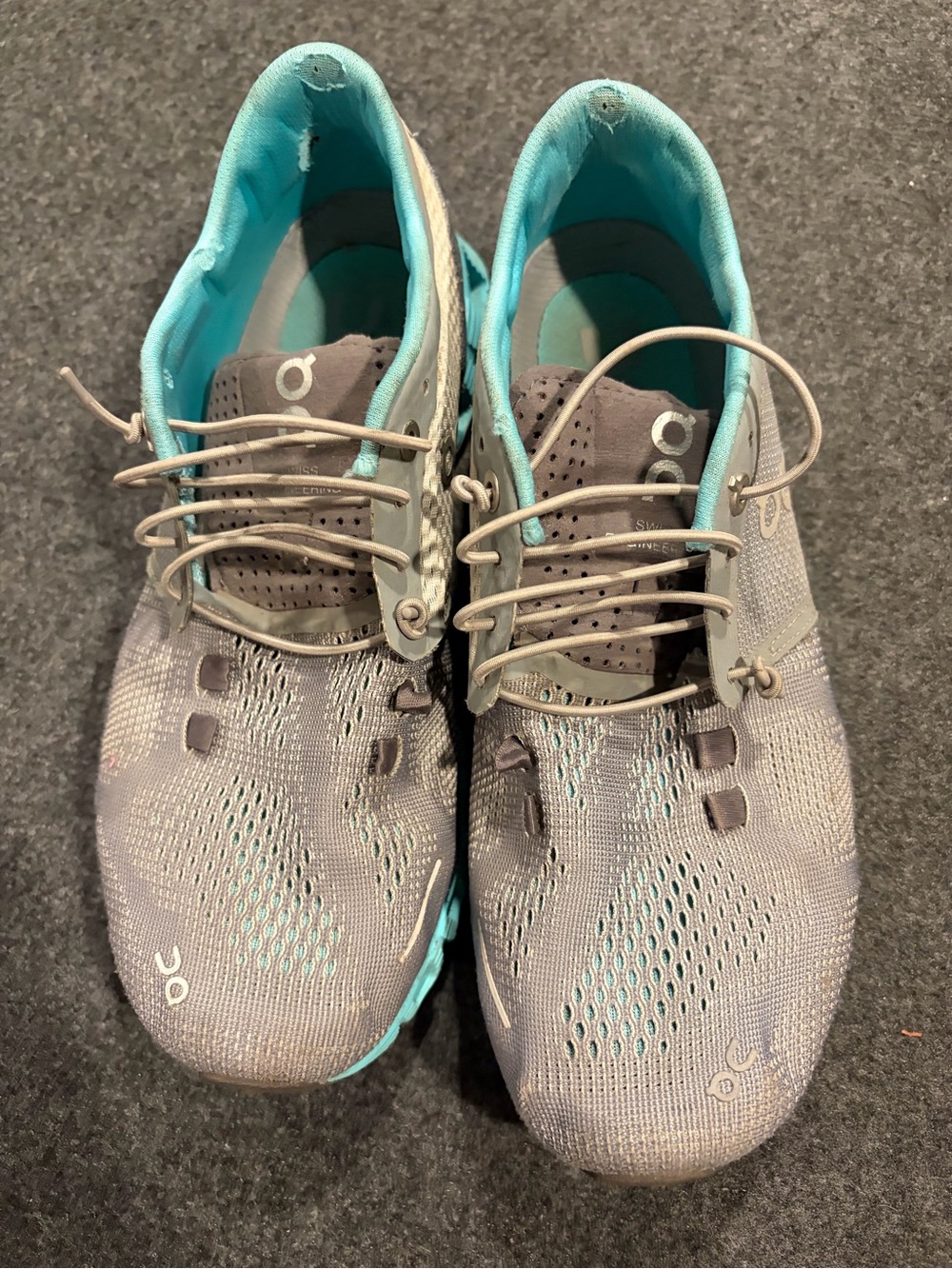 ON Cloud Womens shoe size 7.5 Grey Atlantis
